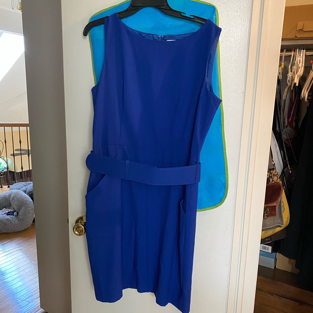 Belted dress